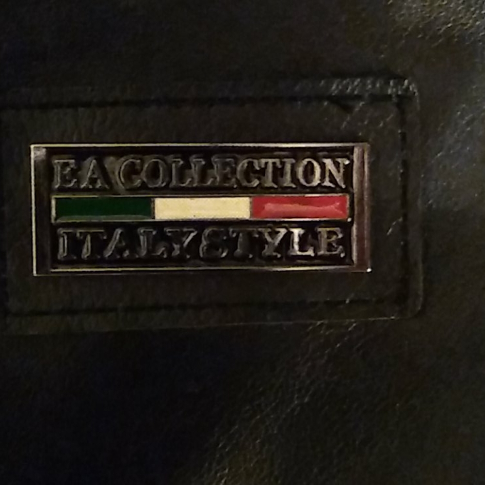 Black leather jacket - Picture 3 of 5